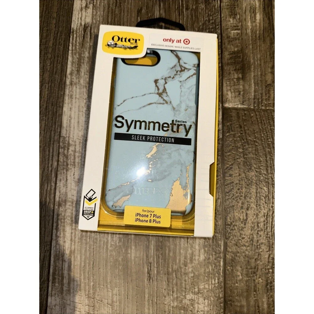 Otter Box Symmetry Series Case For iPhone iPhone 7 Plus iPhone 8 (Blue Marble)